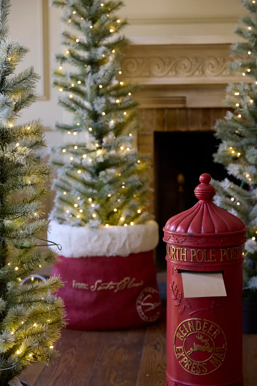 77 CM TRADITIONAL SANTA MAIL BOX - Image 2