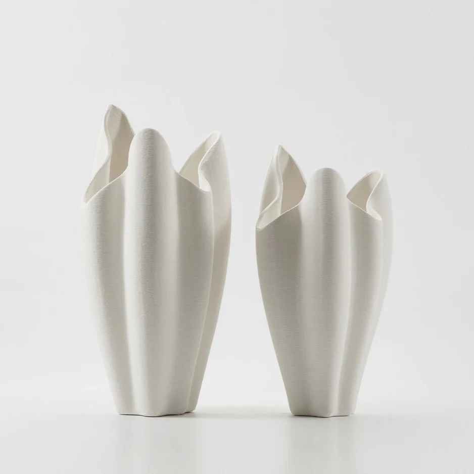 BLOOM VASE IVORY