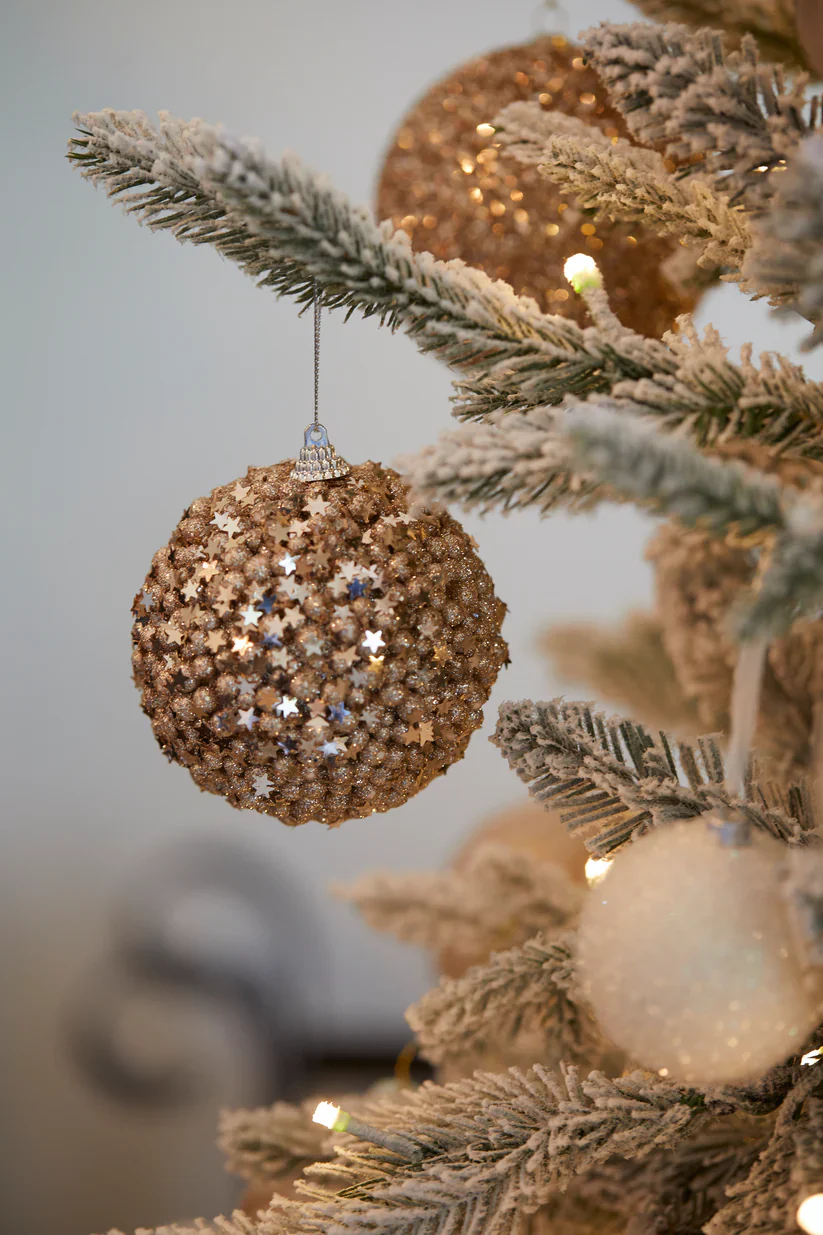 CHAMPAGNE STARS BAUBLE - Image 2