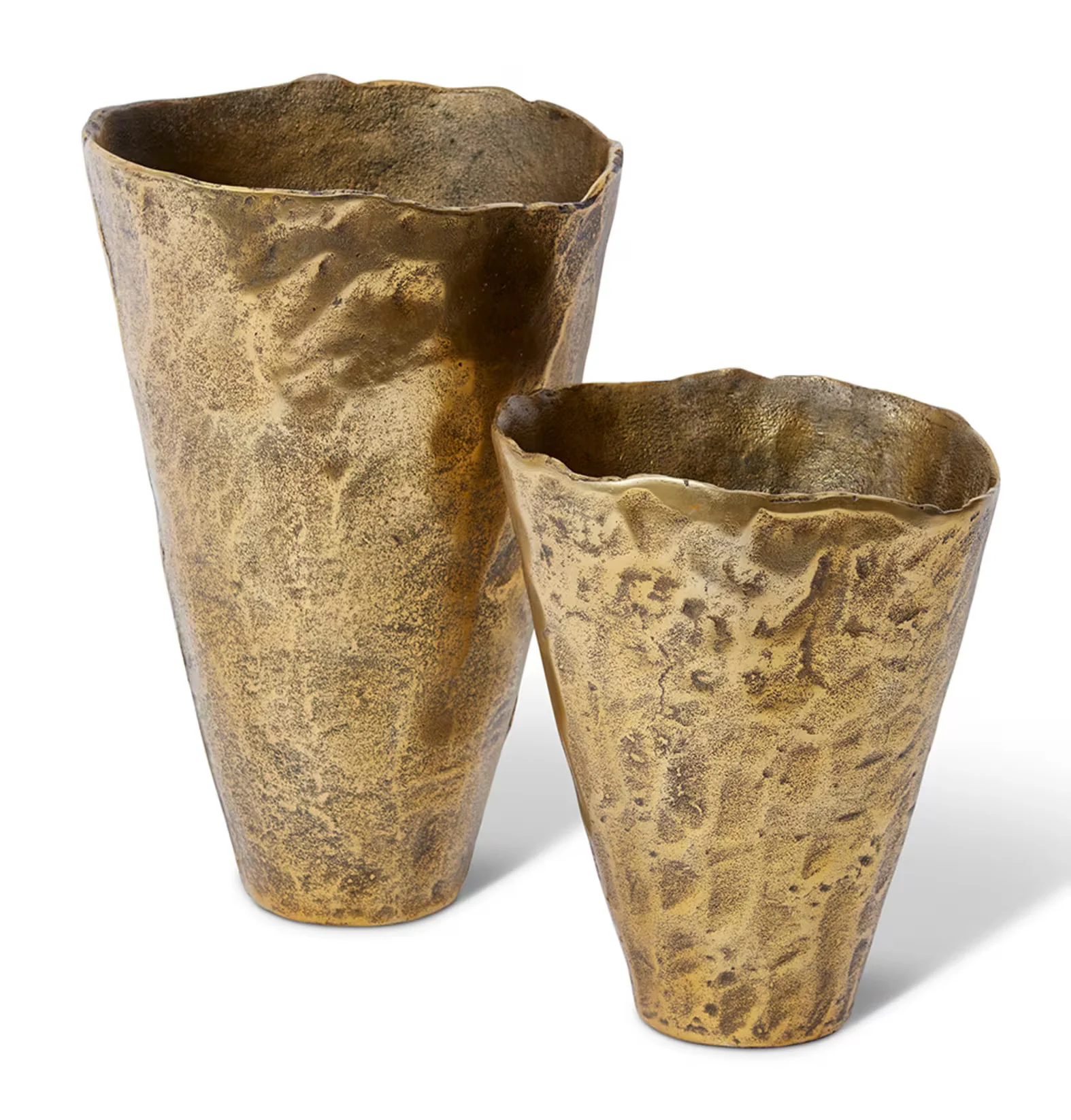 Kahari Vase Gold 26x20x38cm - Image 3