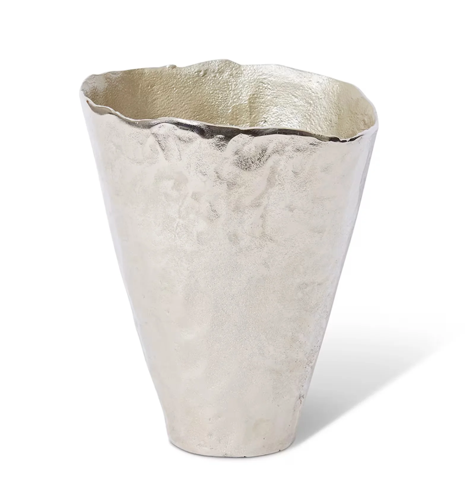 Kahari Vase Nickel 23x18x28cm