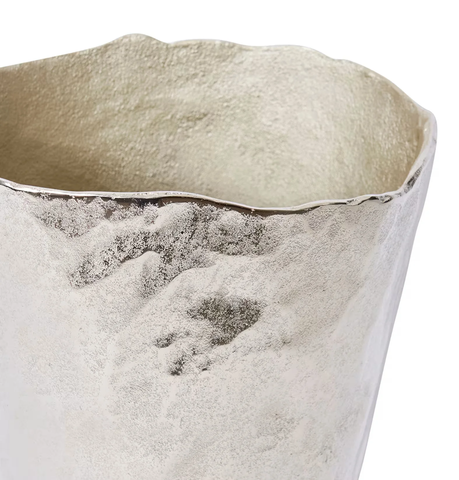Kahari Vase Nickel 26x20x38cm - Image 2