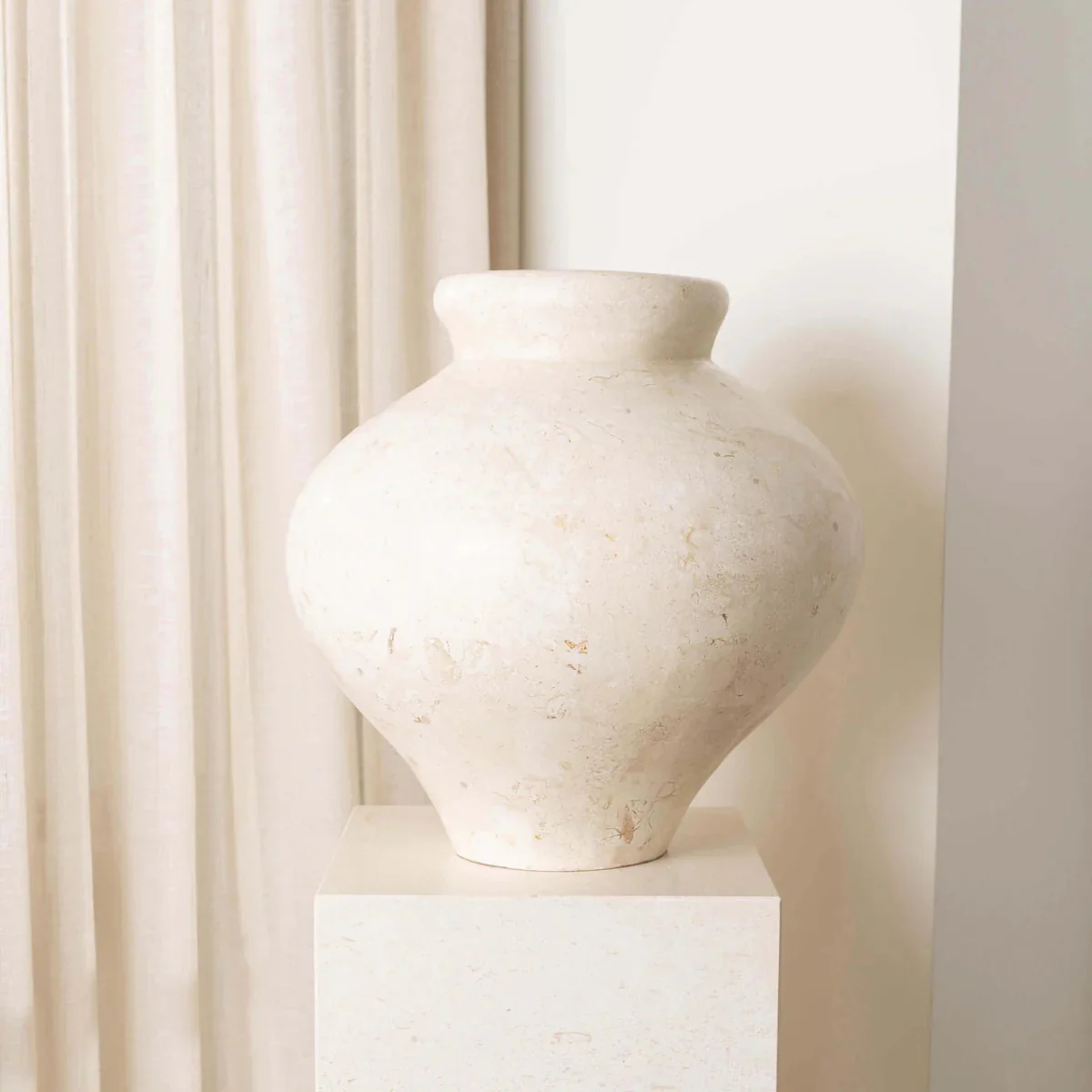 LAGUNA VASE SMOKEY WHITE - Image 3