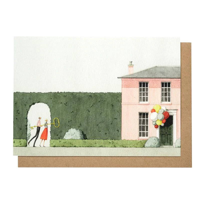 LAURA STODDART NEW HOME GREETING CARD