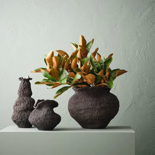 LEXI VASE ANTHRACITE (32x17cm) - Image 3